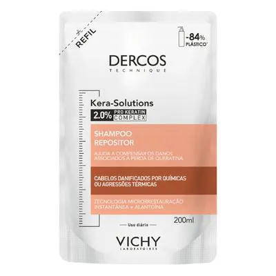 Shampoo Repositor Vichy Dercos Kera-Solution Refil 200ml